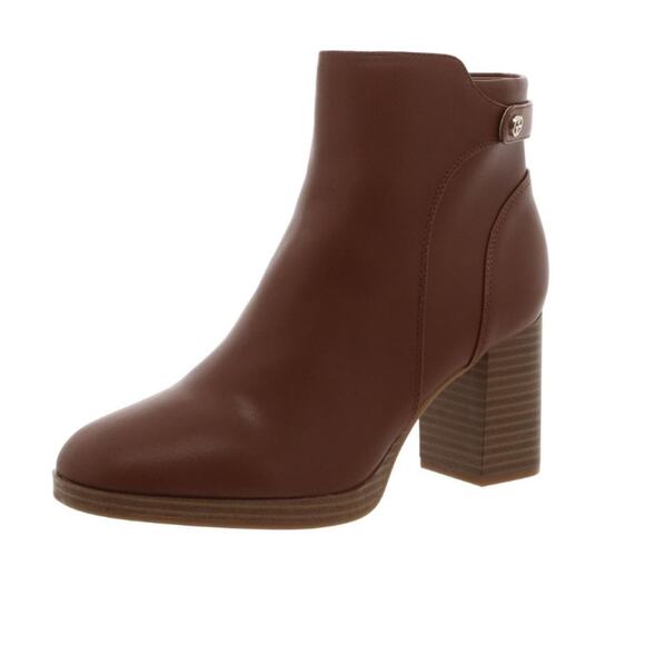 Giani Bernini Women's Trumann Memory Foam Block Heel Dress Booties - Cinnamon - Picture 1 of 7